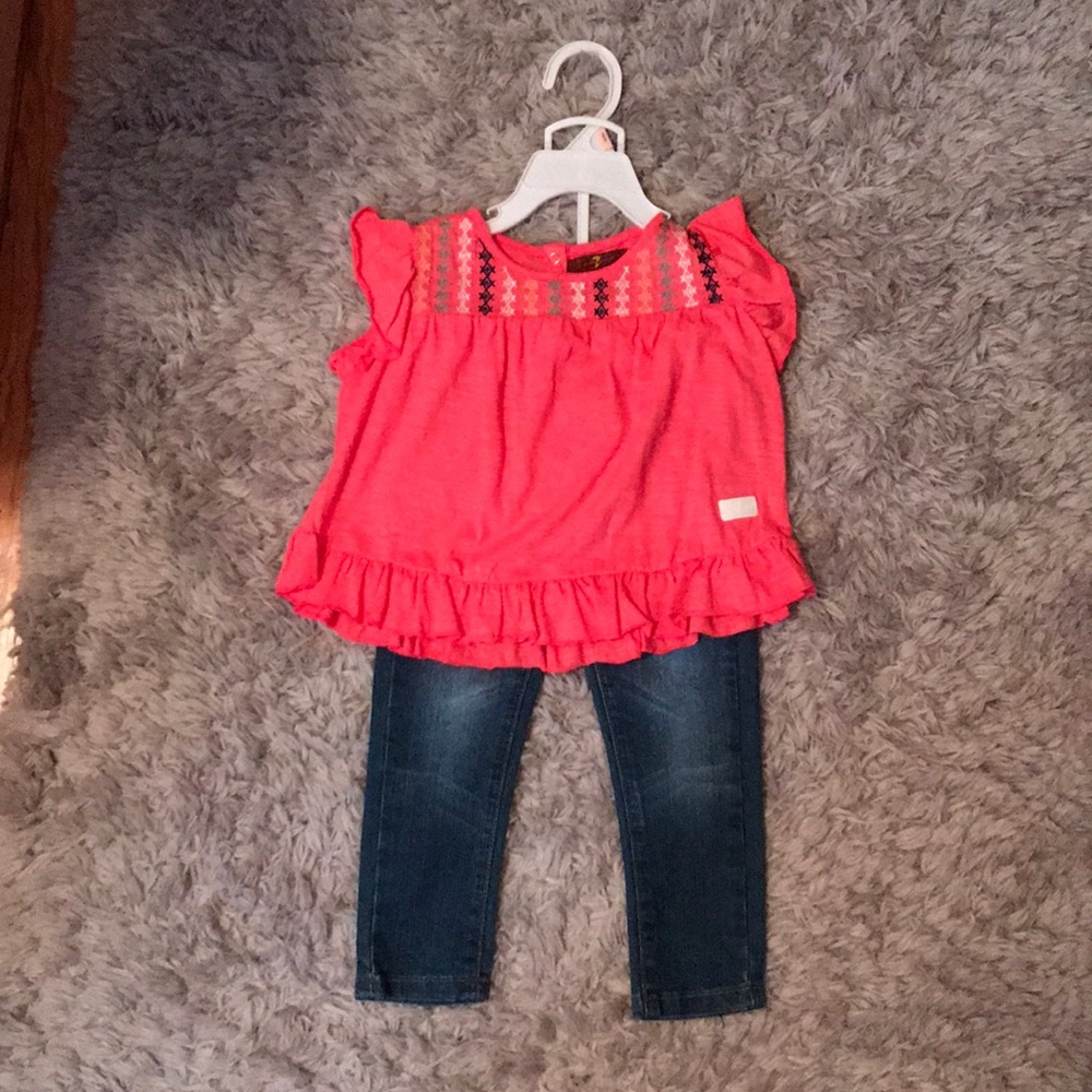 7 of all mankind Toddler Shirt and pants outfit